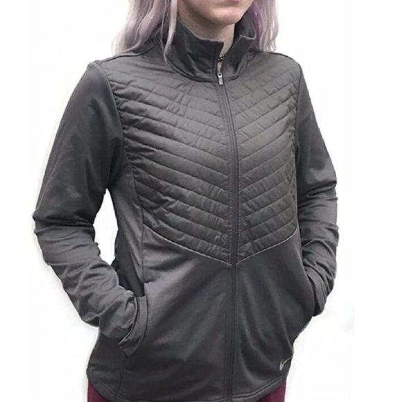 nike women's thermore running jacket